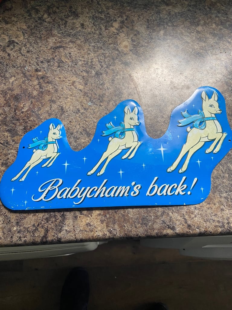 image for Babycham sign