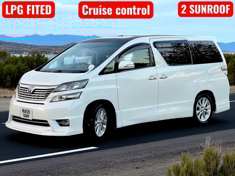 2010 Toyota Vellfire ALPHARD 2010 PATROL  Petrol Automatic
