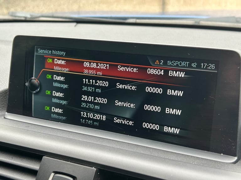 2017 BMW 1 Series 118d M Sport 5dr [Nav] HATCHBACK Diesel Manual