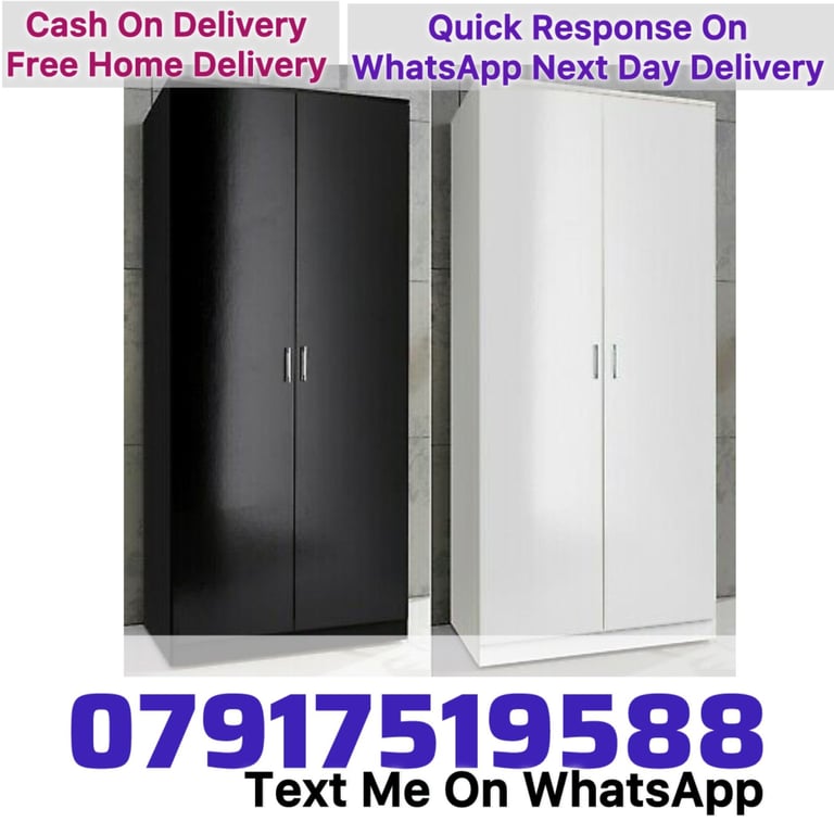image for Brand New Door Wardrobe Set For Sale Near Me Already Fully Assembled COD Service🚚😍