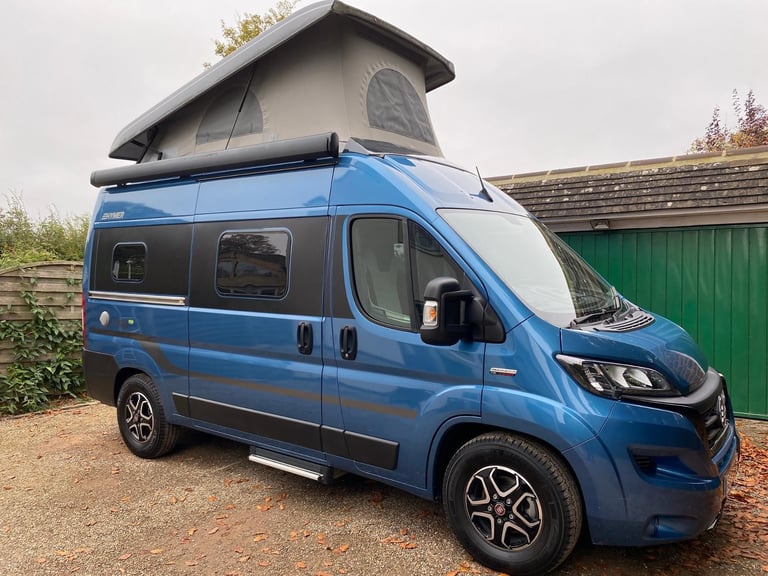 image for HYMER FREE 540 -2022- BLUE EVOLUTION - 9S AUTO - REAR UNDERBED STORAGE