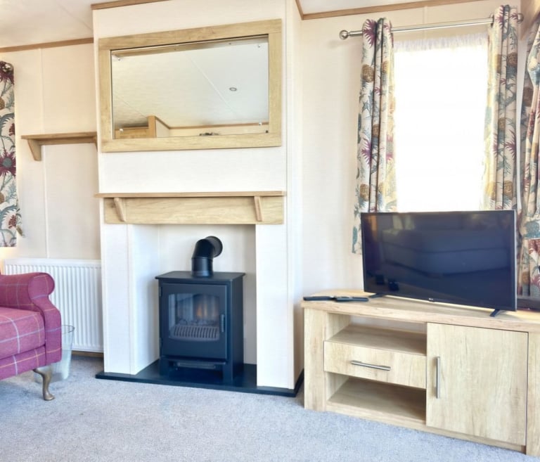 Static lodge/caravan, Goonhavern Cornwall 