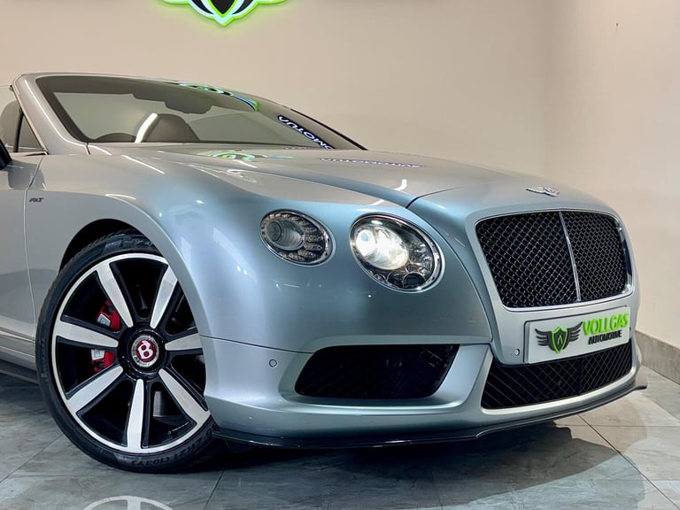 2015 Bentley Continental 4.0 V8 GTC S Auto 4WD Euro 5 2dr CONVERTIBLE Petrol Automatic