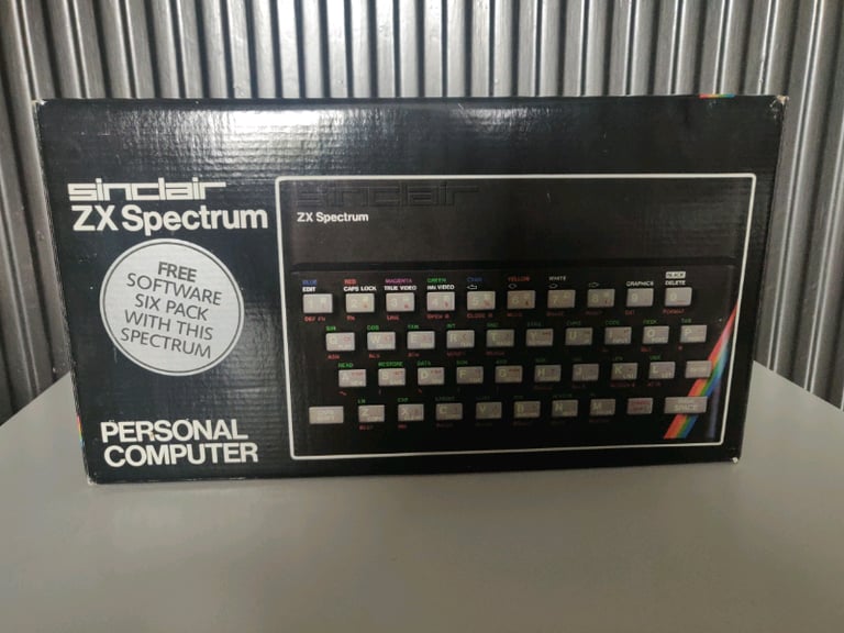 ZX spectrum in box