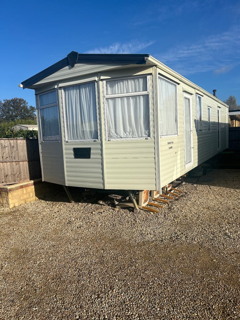 Static caravan for rent. 