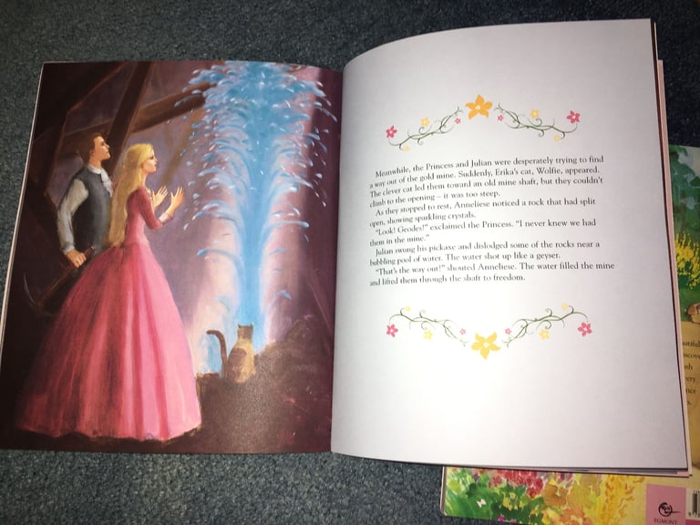 2 Barbie storybooks