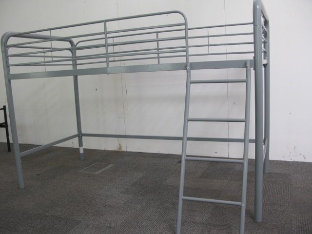 High Sleeper Bed Single Metal Bed Frame . Height from ground to the bed base is 97cm