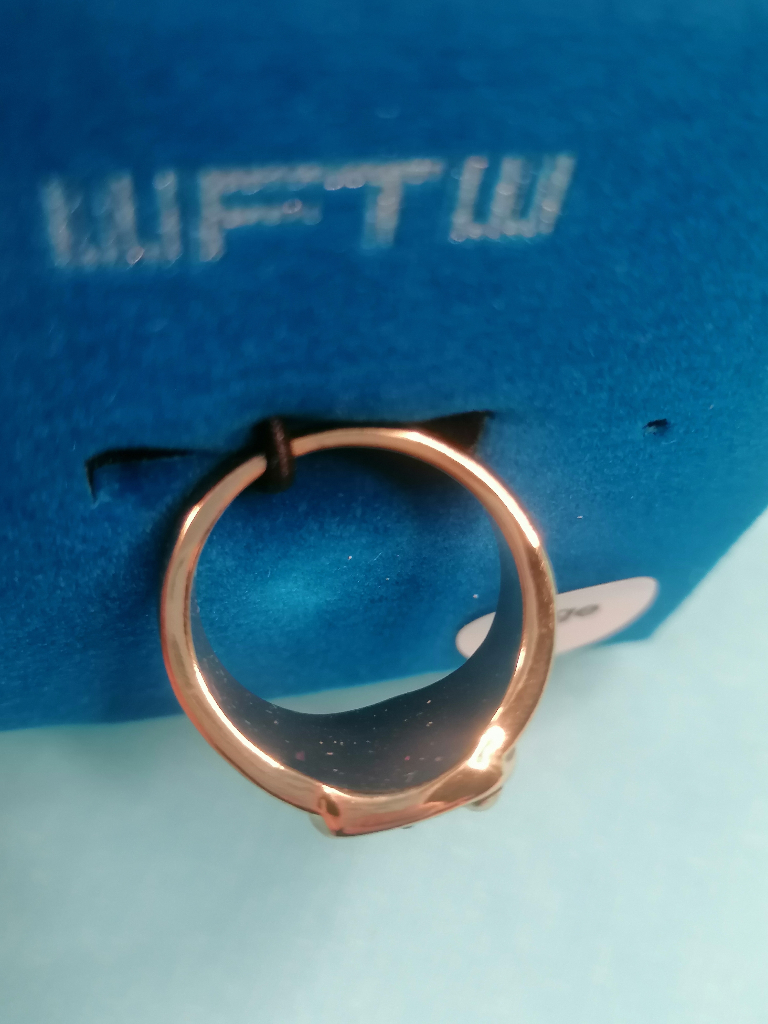 BRAND NEW  Large Man's  snake ring in box.