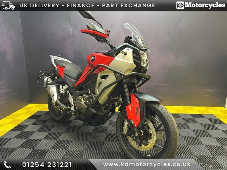 image for QJ MOTOR SVT 650 adventure, touring, best motorcycle Free Luggage Set Save £1...