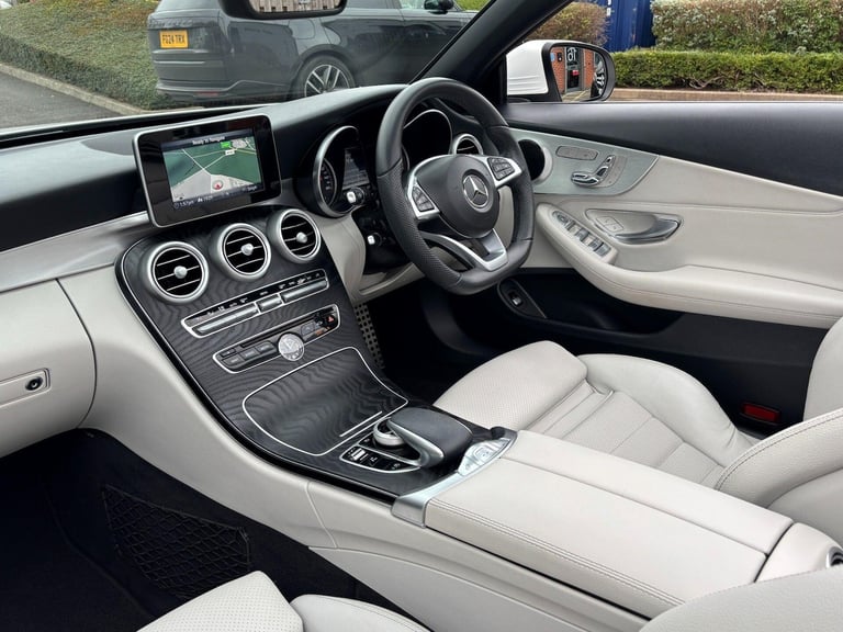 2017 Mercedes-Benz C Class 2.0 C200 AMG Line Cabriolet 2dr Petrol G-Tronic+ Euro 6 (s/s) (184 ps)...