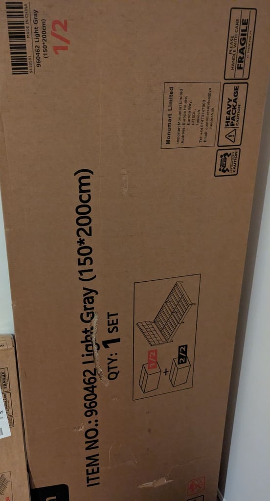 Brand new unboxed King size Bed 