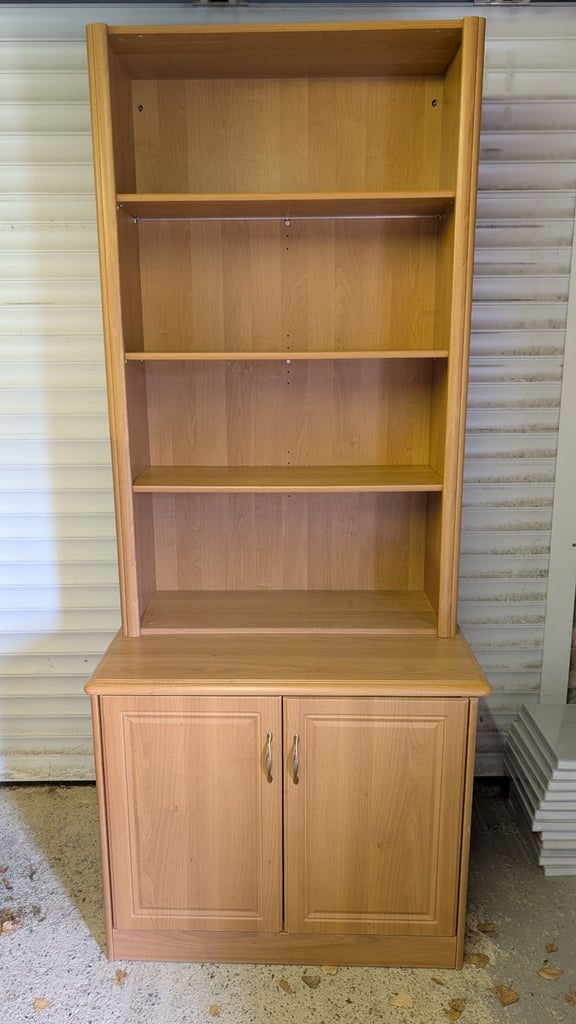 image for Office Matching Desk, Cupboards and Shelves