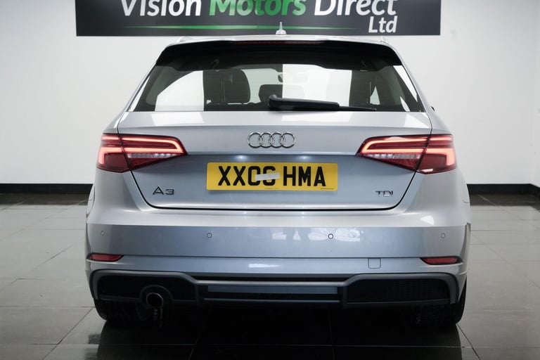 2018 Audi A3 1.6 TDI S line Sportback S Tronic Euro 6 (s/s) 5dr HATCHBACK Diesel Automatic