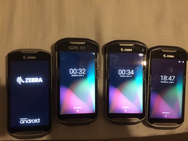 Zebra TC510k  there are 8 in total only a few battery hold a full charge open to offers for the lot