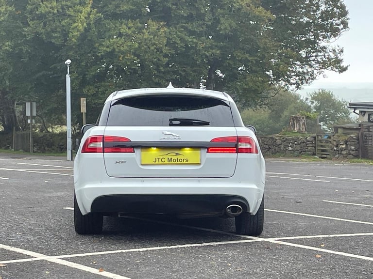 JAGUAR XF 2.2d [200] R-Sport Estate Auto, diesel, white + NOW SOLD 2014
