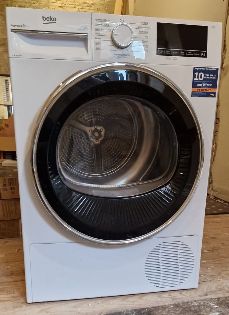 image for Beko heat pump tumble dryer