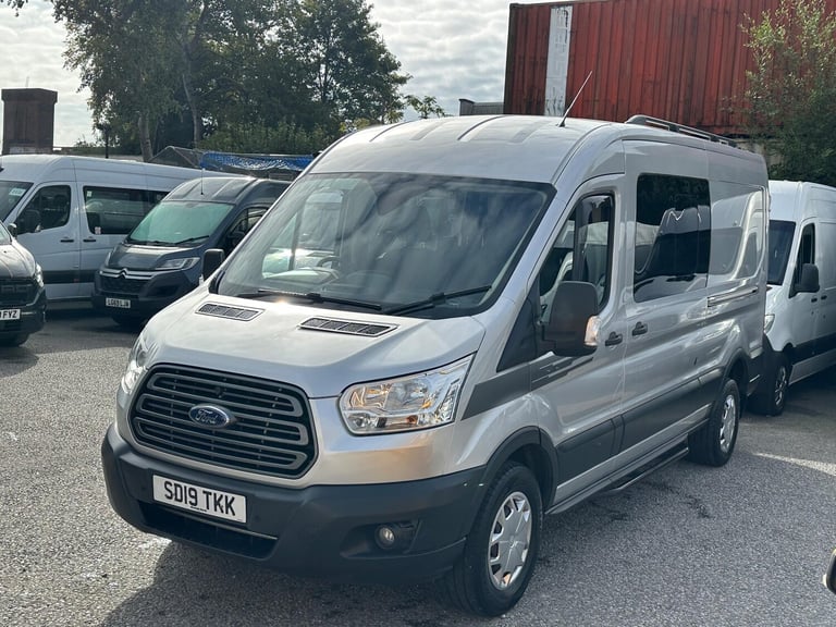 2019 Ford Transit 2.0 350 EcoBlue Crew Van RWD L3 H2 Euro 6 6dr PANEL VAN Diesel Manual