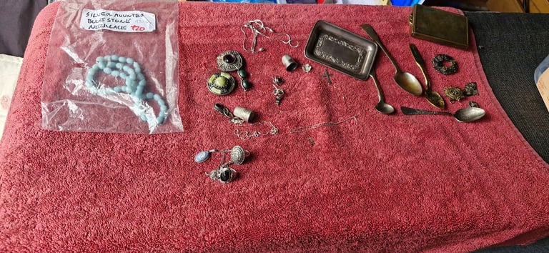 image for Collectible job lot silver etc