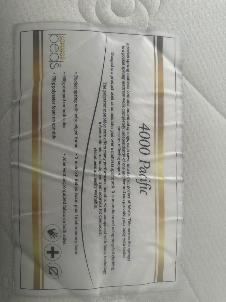 King Size Mattress Pocket Sprung