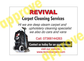 Carpet cleaning and upholstery