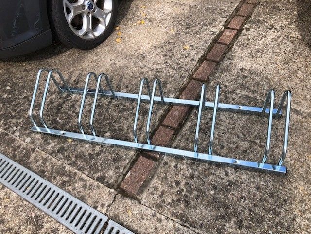 image for Bike rack / stand for 5 bikes £15. Also have one for 4 bikes £10.