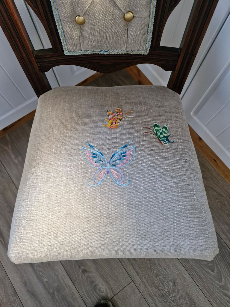 vintage 1980 custom farmhouse chair