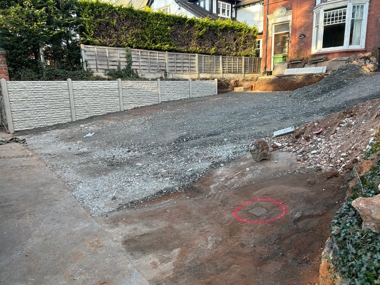 fencing and digger hire with driver