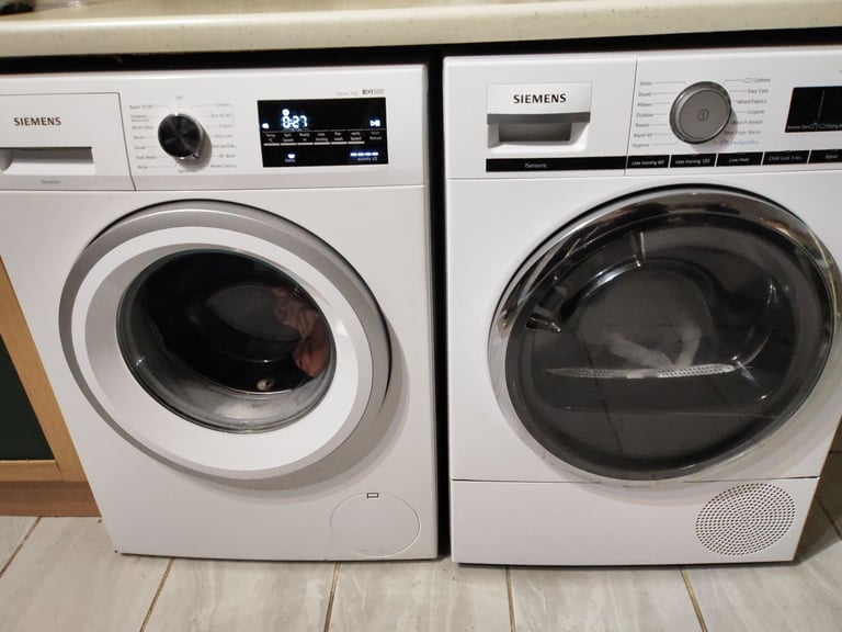 Siemans washer and dryer 