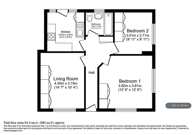 2 bedroom flat in Amyand Park Road, Twickenham, TW1 (2 bed) (#2671401)