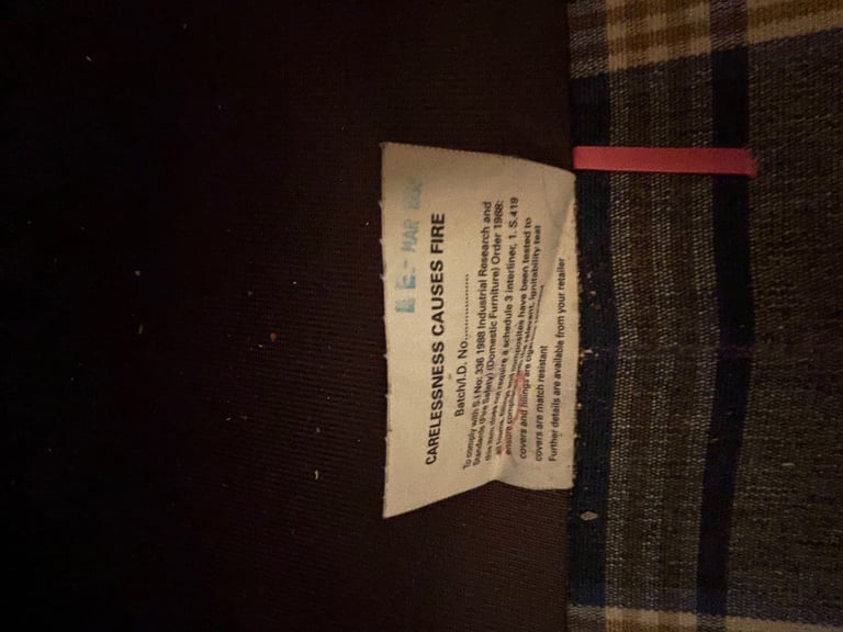 Sofas - 3 seater and 2 seater