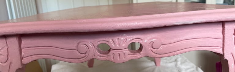 Pink coffee table