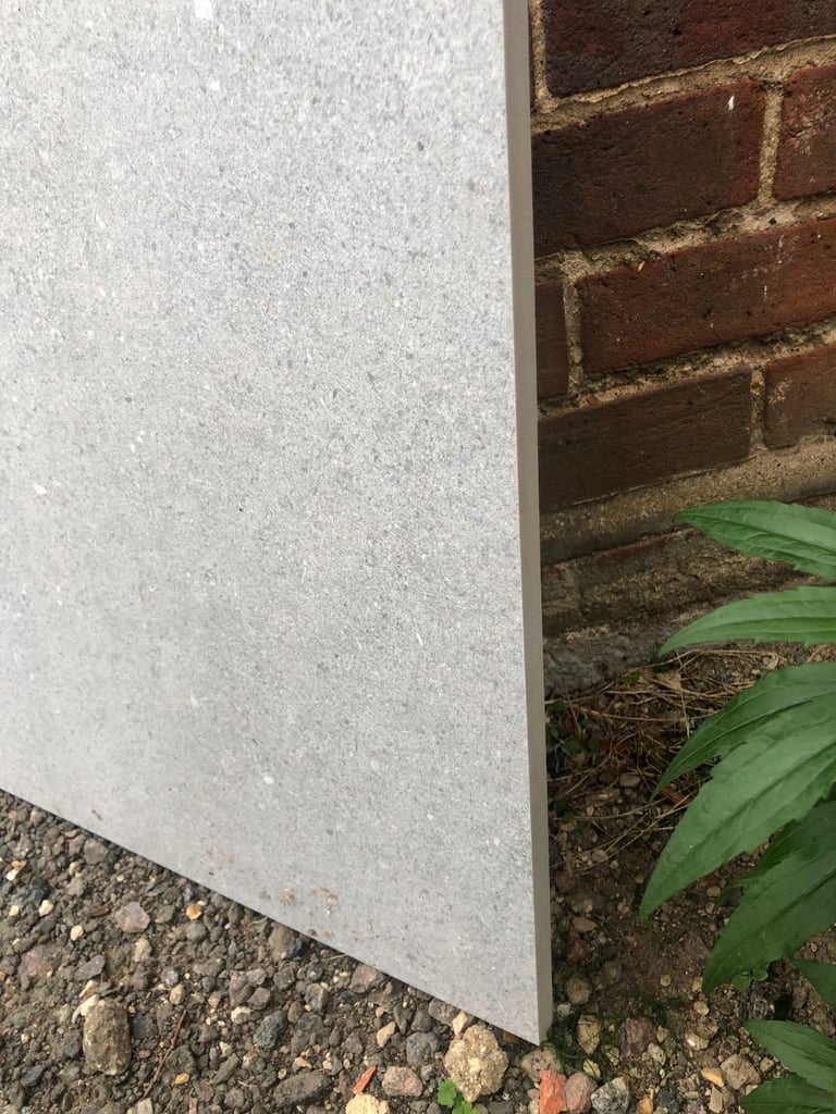 Stonetech Grey large outdoor porcelain tiles