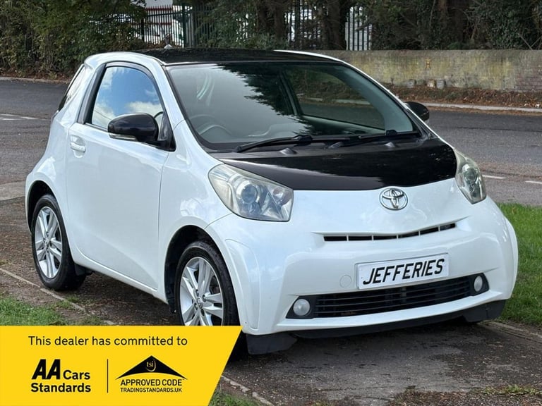2010 10 TOYOTA IQ 1.33 DUAL VVT-I 3 HATCHBACK 3DR PETROL MANUAL EURO 4 (S/S) (98