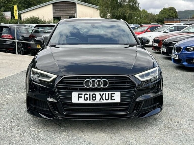 2018 Audi A3 1.5 TFSI CoD Black Edition Sportback 5dr Petrol Manual Euro 6 (s/s) (150 ps Hatchbac...