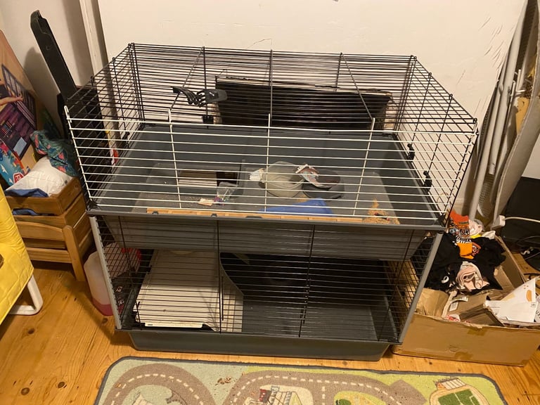 Ferplast Temporary Guinea Pig & Rabbit Home 240 Indoor Cage