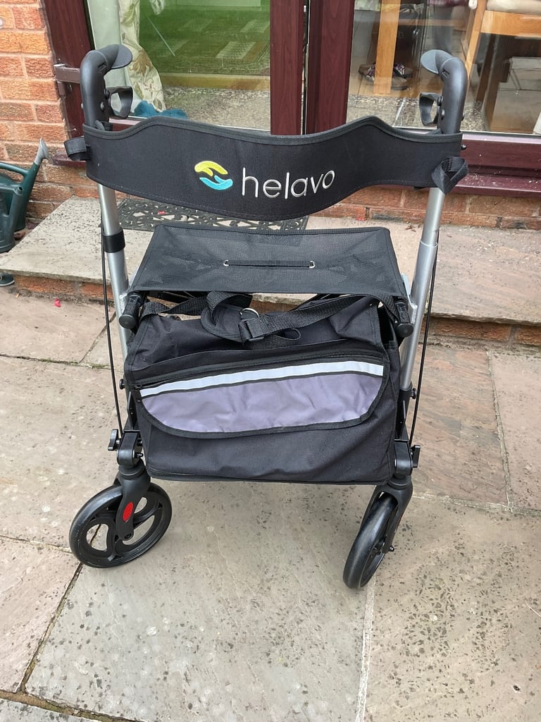 image for Helavo Rollator 1010 hardly used walking aid, lightweight, like new condition 