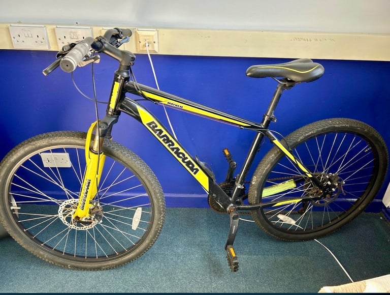 Barracuda Mayhem mountain bike  M/L  black yellow 