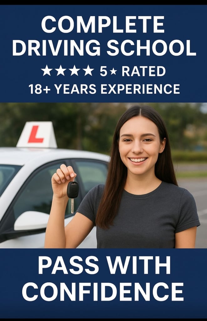 image for Driving Lessons with vastly Experienced Local Instructor. Friendly, Professional and Punctual