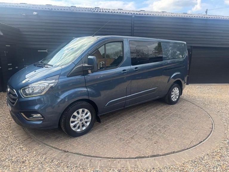 2019 Ford Transit Custom 2.0 300 EcoBlue Limited Crew Van Double Cab 5dr Diesel Auto L2 H1 Euro 6...