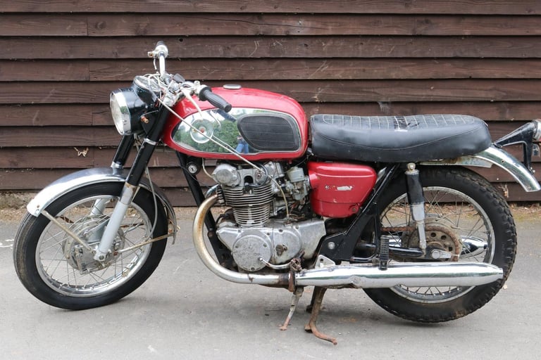 Honda CB450 CB 450 Blackbomber 1966 Restoration Project US Import.
