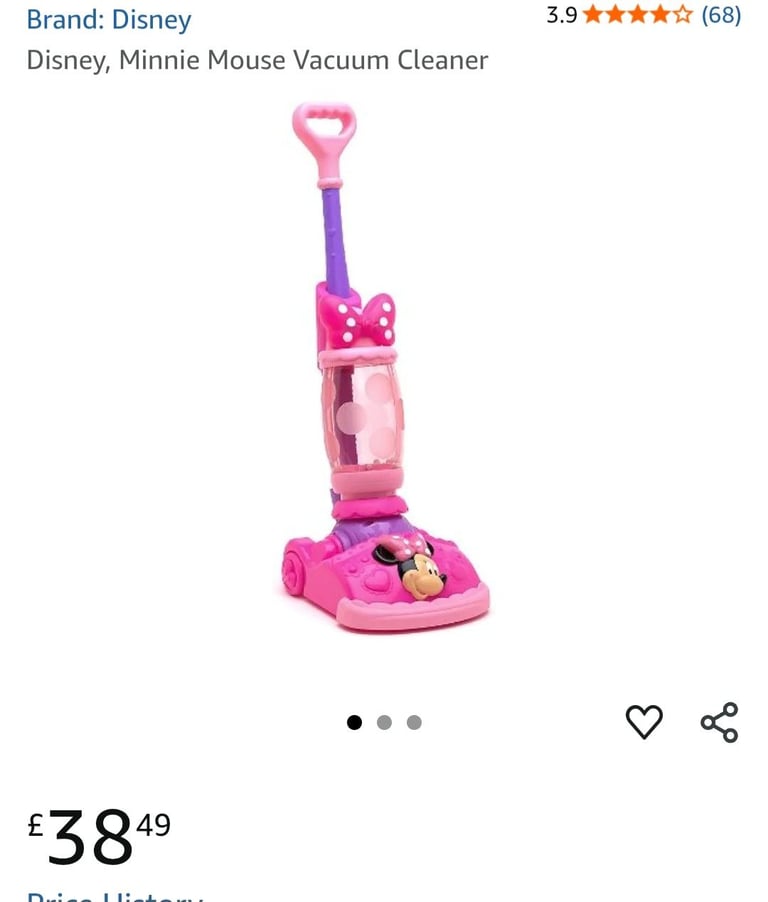 image for Mickey mouse kids vaccumm toy 