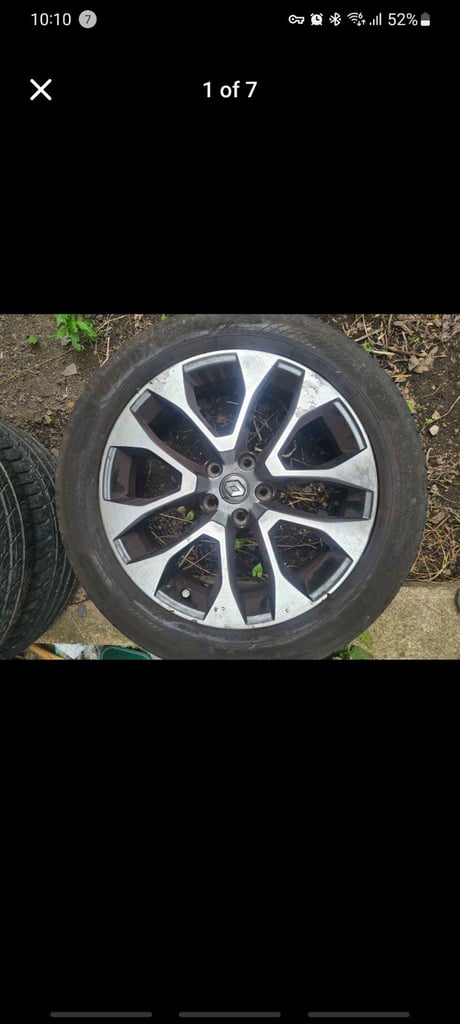 19" Renault alloy wheels