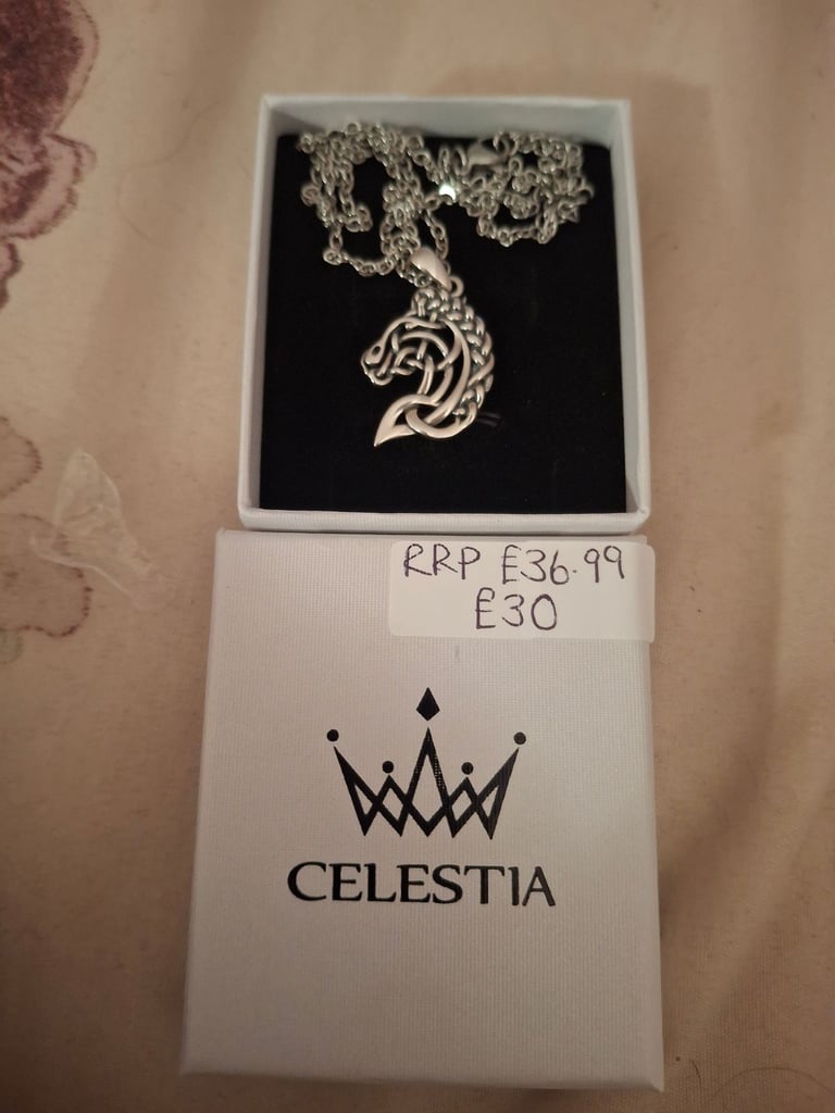 Celestia horse necklace