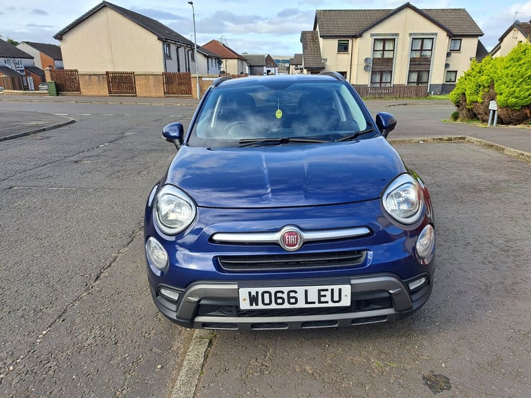 GORGEOUS FIAT 500X DIESEL £20 ROAD TAX YEARS MOT ULEZ COMPLIANT HALF LEATHER SATNAV APPLE PLAY 75MPG