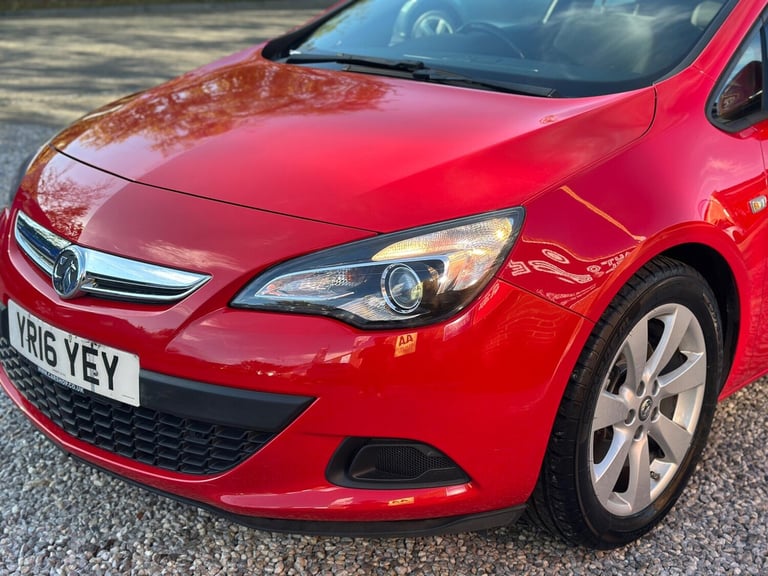 2016 Vauxhall Astra GTC 1.4i Turbo Sport Euro 6 (s/s) 3dr HATCHBACK Petrol Manual