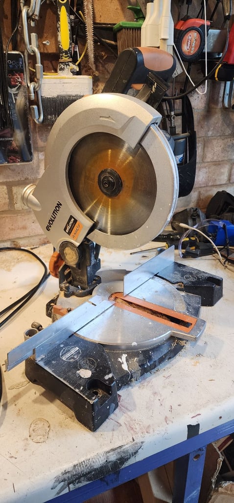Evolution chop saw chopsaw
