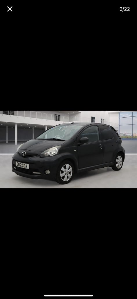2012 Toyota AYGO 1.0 VVT-i Fire 5dr [AC] HATCHBACK Petrol Manual