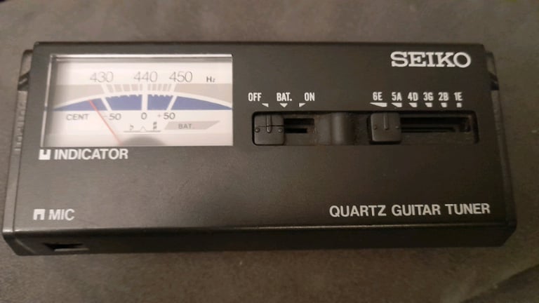 SEIKO ST600 guitar tuner