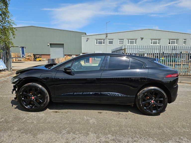 2021 71 Jaguar I-PACE 294kW EV400 Black 90kWh Auto 11kW Charger Damaged Salvage