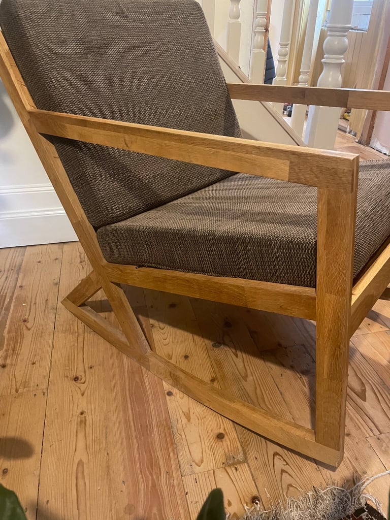 Oak rocking chair from futon company 